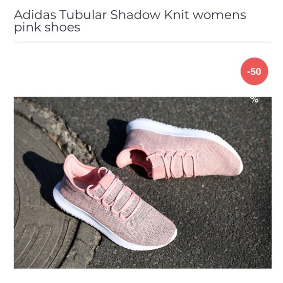 adidas Shoes - Adidas tubular shadow knit women’s pink shoes